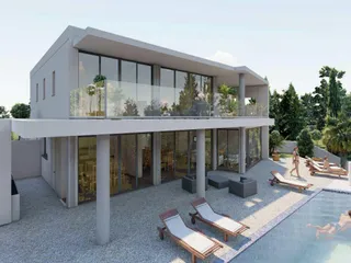 Элитные виллы на берегу моря, Коралловый залив, Кипр