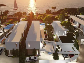 Закрытый комплекс вилл на берегу моря, Коралловый залив, Кипр