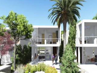 Закрытый комплекс вилл на берегу моря, Коралловый залив, Кипр