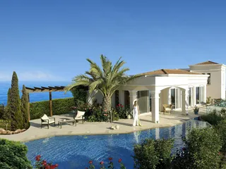 Резиденция с бассейном и рестораном рядом с гольф-клубом, Камарес, Кипр