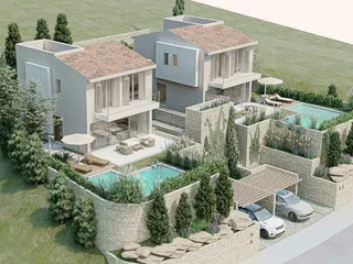 Резиденция с бассейном и рестораном рядом с гольф-клубом, Камарес, Кипр