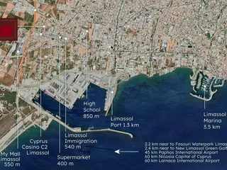 Новые квартиры в жилом комплексе с паркингом, Лимассол, Кипр