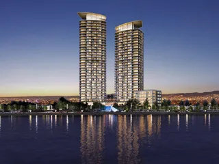 Апартаменты в высотной резиденции на берегу моря с бассейнами и спа-центром, Лимассол, Кипр