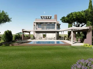 Виллы с бассейнами и живописным видом рядом с пляжем, Писсури, Кипр