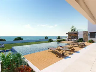 Новый комплекс вилл на первой линии у моря, Пафос, Кипр