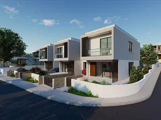 Новый комплекс вилл на первой линии у моря, Пафос, Кипр