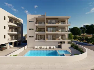 Современный жилой комплекс в центре Пафоса, Кипр