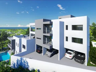 Резиденция с видом на море в спокойном районе, Меса Хорио, Пафос, Кипр