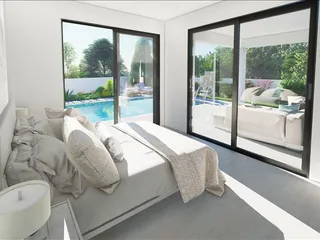 Резиденция с видом на море в спокойном районе, Меса Хорио, Пафос, Кипр