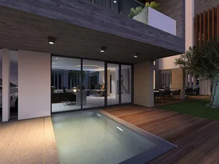 Современная резиденция с бассейном и тренажерным залом в центре Пафоса, Кипр