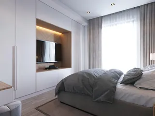 Закрытая резиденция с зелеными зонами и парковкой в центре Лимассола, Кипр