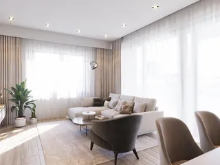 Закрытая резиденция с зелеными зонами и парковкой в центре Лимассола, Кипр