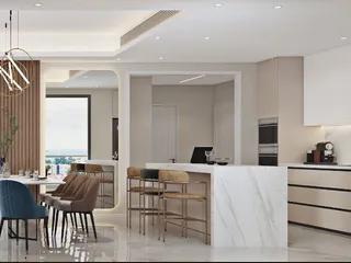 Современная резиденция с бассейном и садами в центре Лимассола, Кипр