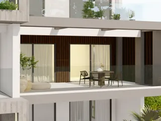 Современная резиденция с бассейном и садами в центре Лимассола, Кипр