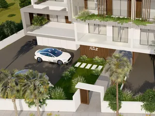 Современная резиденция с бассейном и садами в центре Лимассола, Кипр