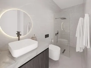 Резиденция с бассейном недалеко от пляжа, в престижном районе Пафоса, Кипр