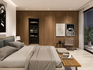 Комплекс вилл с панорамным видом рядом с пляжем, Хлорака, Кипр