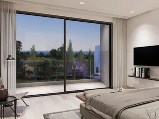 Комплекс вилл с панорамным видом рядом с пляжем, Хлорака, Кипр