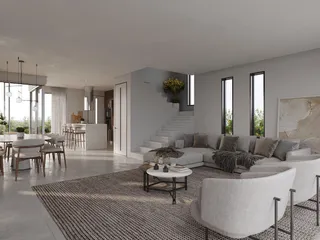 Просторные виллы в спокойном районе, рядом с пляжем, Хлорака, Кипр