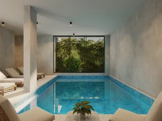 Резиденция с бассейном и зонами отдыха в центре Пафоса, Кипр