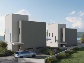 Жилой комплекс с панорамным видом на море недалеко от центра Пафоса, Кония, Кипр