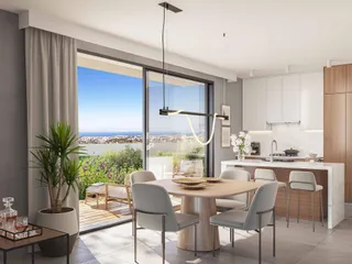 Жилой комплекс с панорамным видом на море недалеко от центра Пафоса, Кония, Кипр