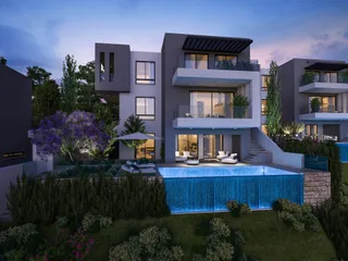 Виллы с бассейнами в элитном пригороде Пафоса, Лофос, Кипр