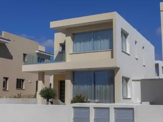 Виллы с панорамным видом недалеко от пляжа и поля для гольфа, Пафос, Кипр