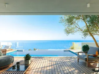 Новая резиденция в 200 метрах от пляжа и в 100 метрах от поля для гольфа, Кисонерга, Кипр