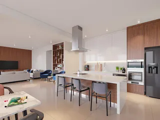 Новая резиденция в 200 метрах от пляжа и в 100 метрах от поля для гольфа, Кисонерга, Кипр