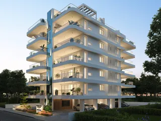 Новая резиденция с прямым выходом на пляж, Ларнака, Кипр