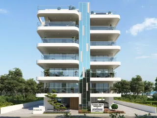 Новая резиденция с прямым выходом на пляж, Ларнака, Кипр