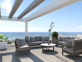 Новая резиденция с прямым выходом на пляж, Ларнака, Кипр