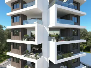 Новая резиденция с панорамным видом в 200 метрах от моря, Ларнака, Кипр