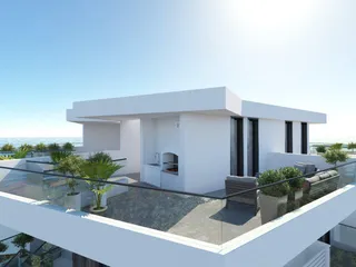 Новая резиденция с панорамным видом в 200 метрах от моря, Ларнака, Кипр