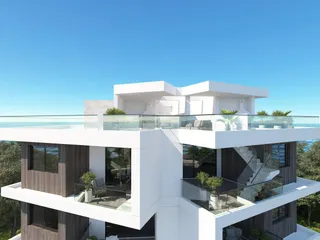 Новая резиденция с панорамным видом в 200 метрах от моря, Ларнака, Кипр