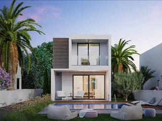 Комплекс вилл с бассейнами рядом с достопримечательностями, Пафос, Кипр