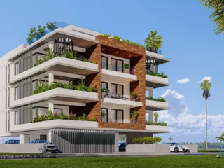 Новая элитная резиденция с парковкой, Ларнака, Кипр