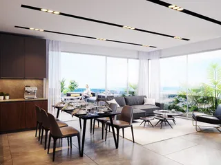 Новая резиденция с бассейном в 80 метрах от пляжа, Ларнака, Кипр