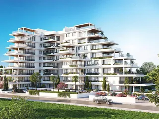 Новая резиденция с бассейном в 80 метрах от пляжа, Ларнака, Кипр