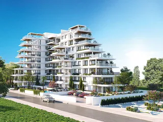 Новая резиденция с бассейном в 80 метрах от пляжа, Ларнака, Кипр