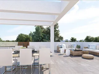 Малоэтажная резиденция рядом с пляжем, Ливадия, Кипр