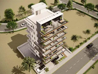 Новая резиденция с видом на море в 90 метрах от пляжа, Ларнака, Кипр