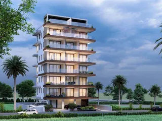 Новая резиденция с видом на море в 90 метрах от пляжа, Ларнака, Кипр