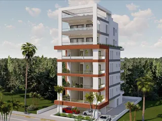 Новая резиденция в 90 метрах от пляжа, Ларнака, Кипр