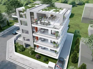 Резиденция в престижном районе, рядом с пляжем и центром Ларнаки, Кипр