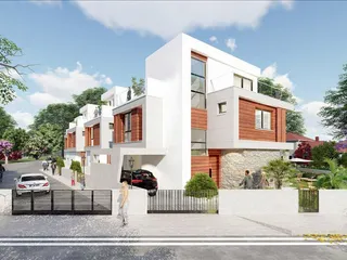 Комплекс вилл с садами и террасами рядом с пляжем, Агиос Тихонас, Кипр