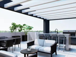 Резиденция с бассейном и видом на побережье, Агиос Афанасиос, Кипр