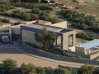 Комплекс элитных вилл в живописном районе, в 500 метрах от моря, Пафос, Кипр