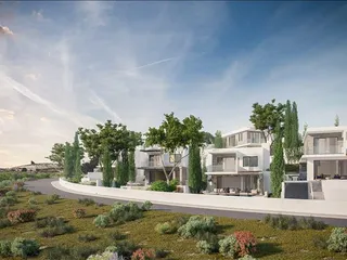 Новая резиденция с бассейном и зеленой зоной рядом с пляжами и центром города, Лимассол, Кипр